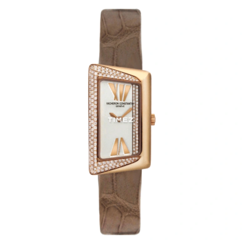 Vacheron Constantin,1972 26.10mm,26.10mm,Rose Gold,White,Quartz,In-house Caliber,Sapphire,Crystal Glass,25516,25516/000R-9316