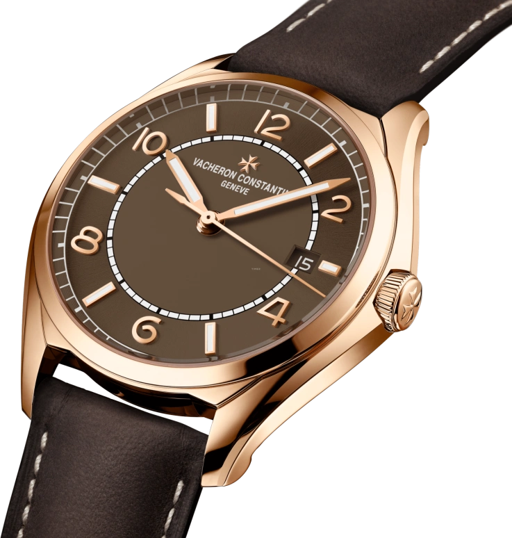 Vacheron Constantin,FiftySix 40mm,40mm,Pink Gold,Brown,Automatic,Day,48hours,4600E,4600E/000R-B576