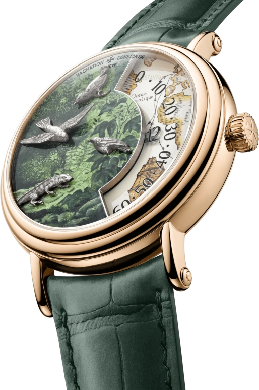 Vacheron Constantin,Métiers d'Art 41mm,41mm,Pink Gold,Green,Multi-Color,Automatic,40hours,In-house Caliber,7500U,7500U/000R-B994
