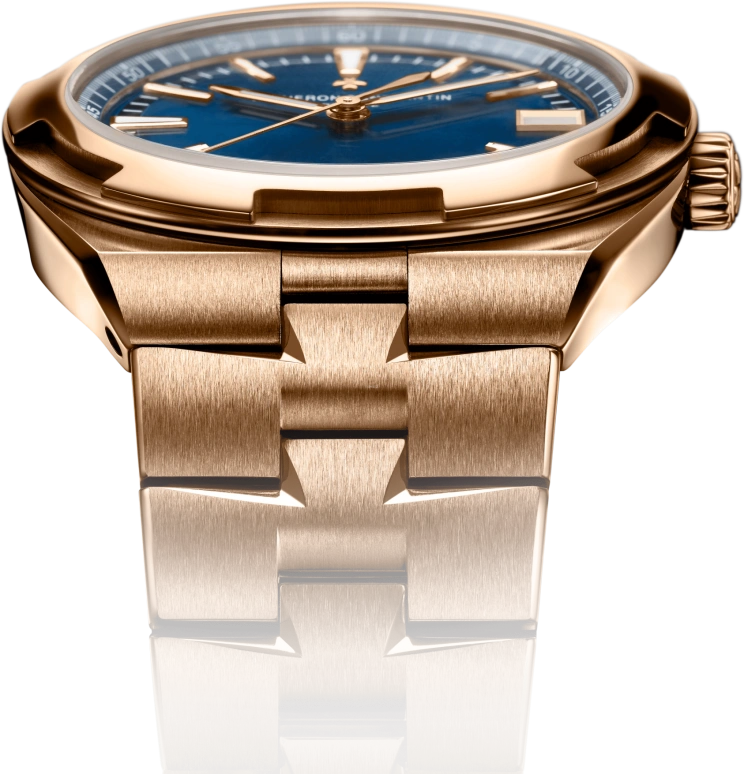 Vacheron Constantin,Overseas 41mm,41mm,Pink Gold,Blue,Automatic,Day,60hours,4500V,4500V/110R-B705