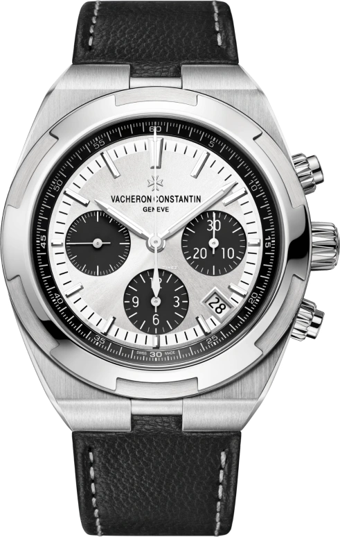 Vacheron Constantin,Overseas 42.50mm,42.50mm,Stainless Steel,White,Automatic,Chronograph,Day,5520V,5520V/210A-B686
