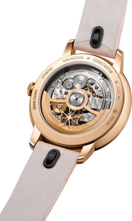Vacheron Constantin,Patrimony 36.50mm,36.50mm,Rose Gold,Pink,Automatic,Date,40hours,4115U,4115U/000R-B907