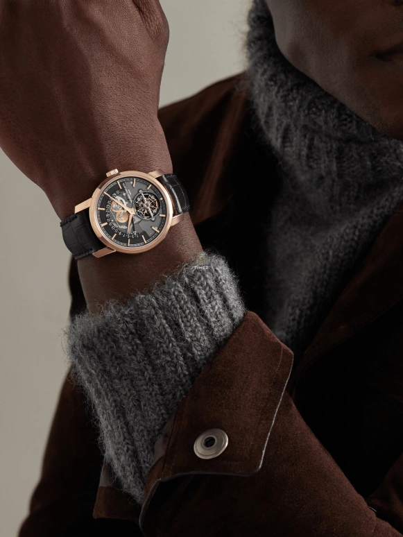 Vacheron Constantin,Traditionnelle 41mm,41mm,Pink Gold,Grey,Automatic,Day,Tourbillon,Retrograde,6010T,6010T/000R-B638