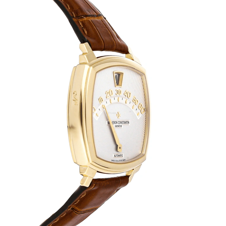 Vacheron Constantin,Other 42mm,42mm,Rose Gold,White,Handwound,Retrograde,65hours,43041,43041/000J-8673