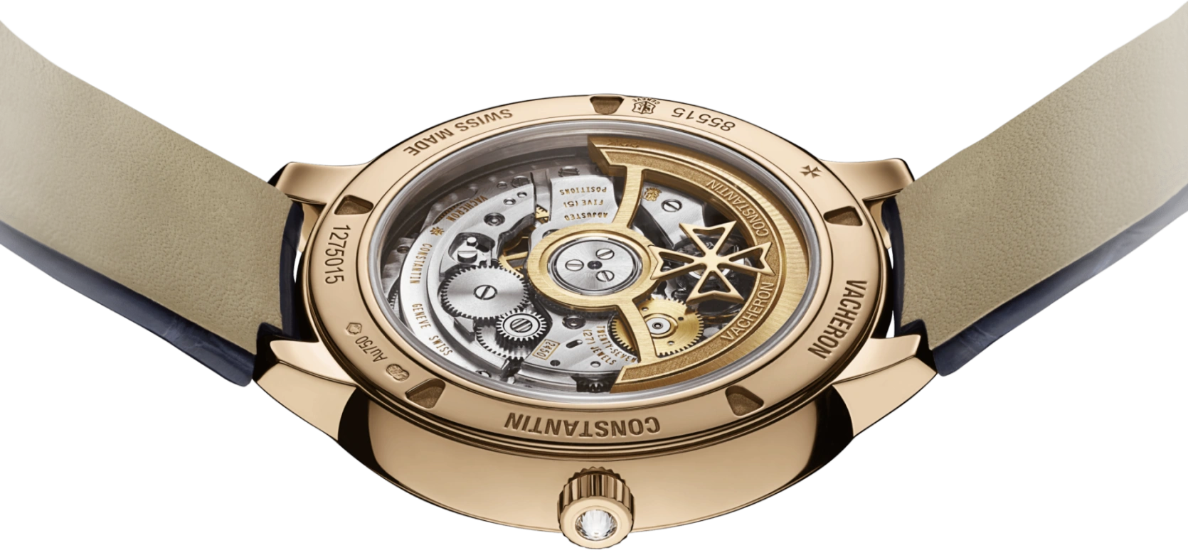 Vacheron Constantin,Patrimony 36.50mm,36.50mm,Pink Gold,Red Gold,Automatic,40hours,In-house Caliber,85515,85515/000R-B644