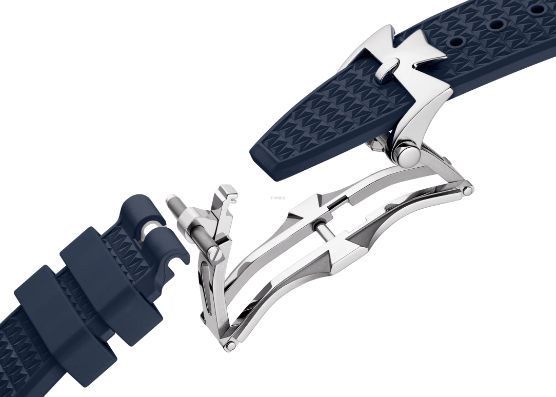 Vacheron Constantin,Overseas 41mm,41mm,Stainless Steel,Blue,Automatic,Moonphase,Day,Retrograde,4000V,4000V/210A-B911