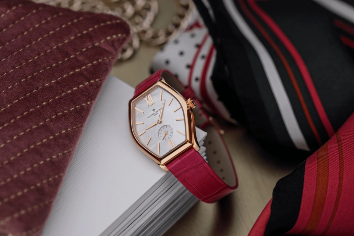 Vacheron Constantin,Malte 28.40x38.67mm,28.40x38.67mm,Pink Gold,Red Gold,Pink Red,Silver White,Handwound,40hours,In-house Caliber,81015,81015/000R-B282