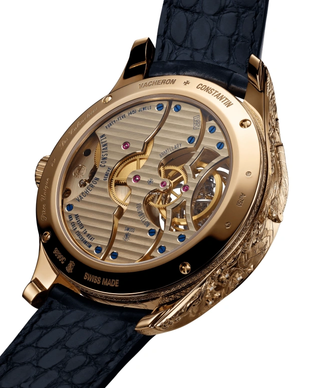 Vacheron Constantin,Artelier Cabinotiers Special Order 45mm,45mm,Pink Gold,Rose Gold,Handwound,Tourbillon,Jumping Minutes,Jumping Hours,9890C,9890C/000R-273C
