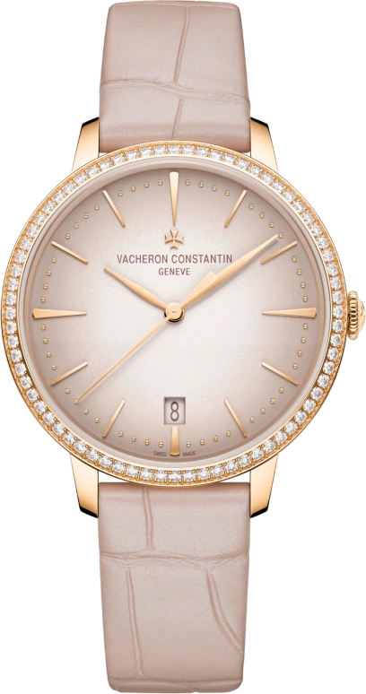 Vacheron Constantin,Patrimony 36.50mm,36.50mm,Rose Gold,Pink,Automatic,Date,40hours,4115U,4115U/000R-B907