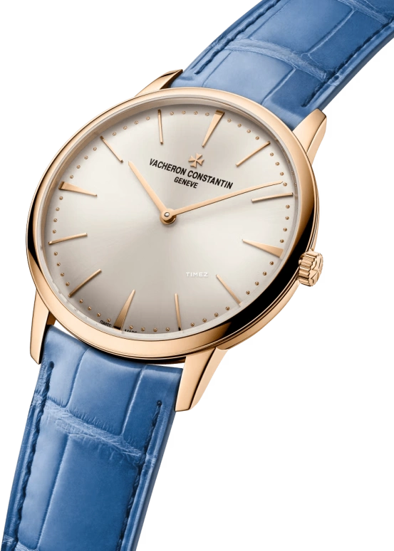 Vacheron Constantin,Patrimony 39mm,39mm,Rose Gold,Beige,Handwound,40hours,In-house Caliber,1410U,1410U/000R-H018