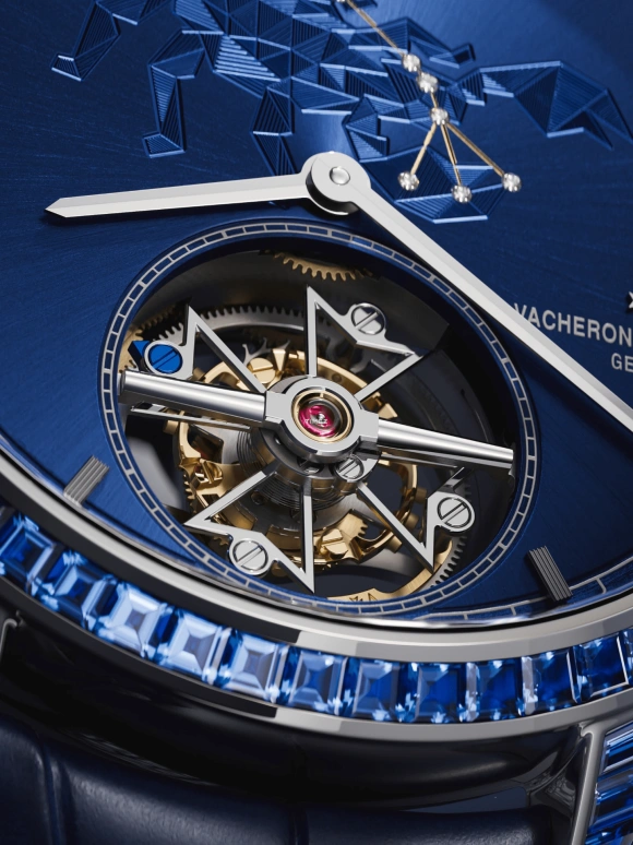 Vacheron Constantin,Métiers d'Art 39mm,39mm,White Gold,Blue,Automatic,Tourbillon,80hours,6007A,6007A/000G-H049