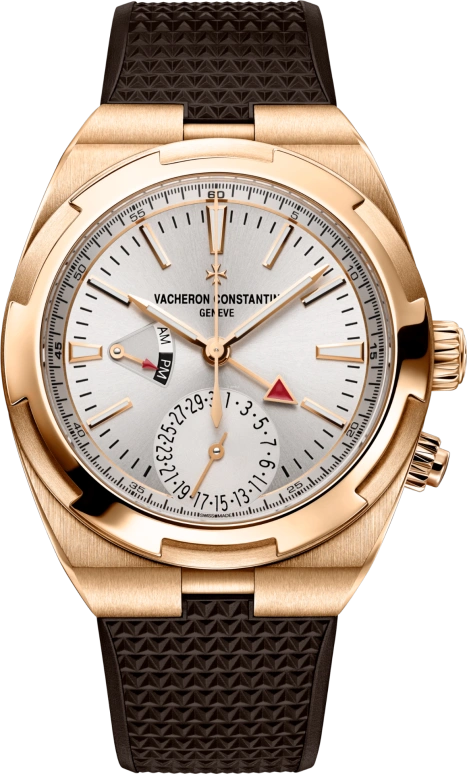 Vacheron Constantin,Overseas 41mm,41mm,Pink Gold,Silver,Automatic,Day,Dule Time,Day / Night Indication,7900V,7900V/000R-B336
