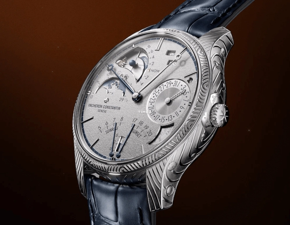 Vacheron Constantin,Artelier Cabinotiers Special Order 45mm,45mm,White Gold,Silver,Handwound,Moonphase,Perpetual Calendar,Leap Year,Month,504hours,In-house Caliber,97A0C,97A0C/000G-304C