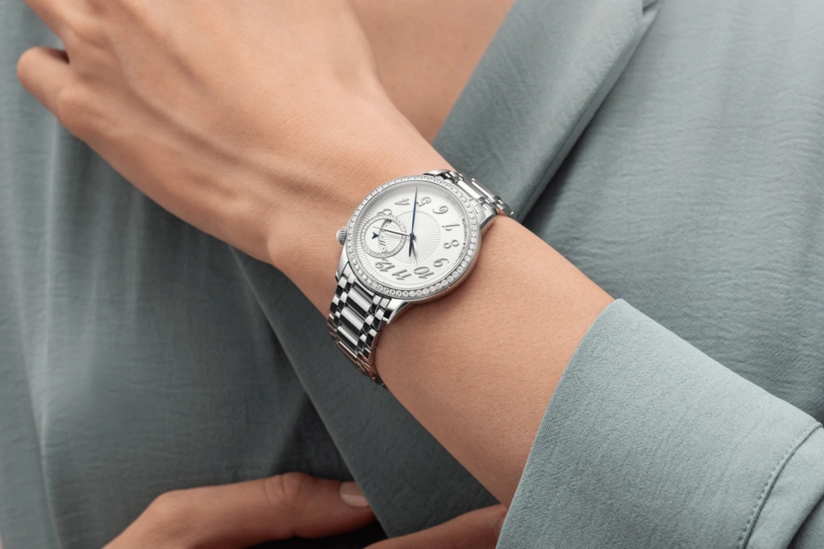 Vacheron Constantin,Égérie 35mm,35mm,Stainless Steel,Silver,Automatic,Day,40hours,4605F,4605F/110A-B495