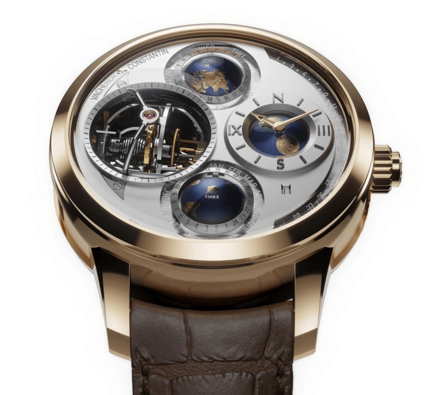 Vacheron Constantin,Artelier Cabinotiers Special Order 46mm,46mm,Pink Gold,Red Gold,Silver,Handwound,Moonphase,Perpetual Calendar,Leap Year,Month,60hours,In-house Caliber,9820C,9820C/000R-B707