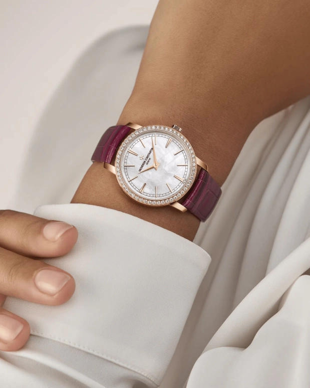 Vacheron Constantin,Traditionnelle 33mm,33mm,Pink Gold,Cherry Blossom Pink,Handwound,42hours,In-house Caliber,1405T,1405T/000R-H061