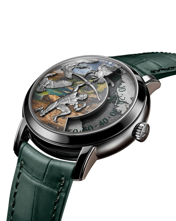 Vacheron Constantin,Artelier Cabinotiers Special Order 40mm,40mm,White Gold,Multi-Color,Silver,Automatic,40hours,In-house Caliber,2010C,2010C/000G-307C