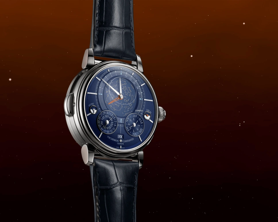 Vacheron Constantin,Artelier Cabinotiers Special Order 47mm,47mm,White Gold,Blue,Handwound,Moonphase,Perpetual Calendar,Leap Year,Month,60hours,In-house Caliber,9780C,9780C/000G-087C