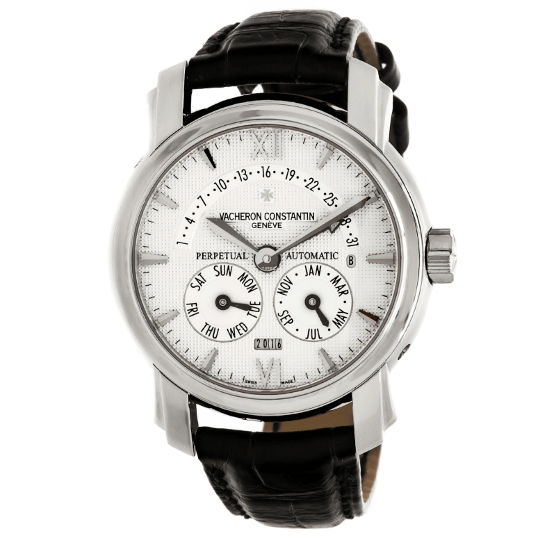 Vacheron Constantin,Malte 39mm,39mm,Platinum,Silver White,Automatic,Annual Calendar,Month,Date,Day,38hours,In-house Caliber,47031,47031/000P-8956