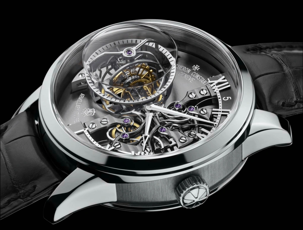 Vacheron Constantin,Artelier Cabinotiers Special Order 45.70mm,45.70mm,White Gold,Skeleton,Handwound,Tourbillon,Tourbillon Escapement,Jumping Minutes,Jumping Hours,65hours,In-house Caliber,91990,91990/000G-9882