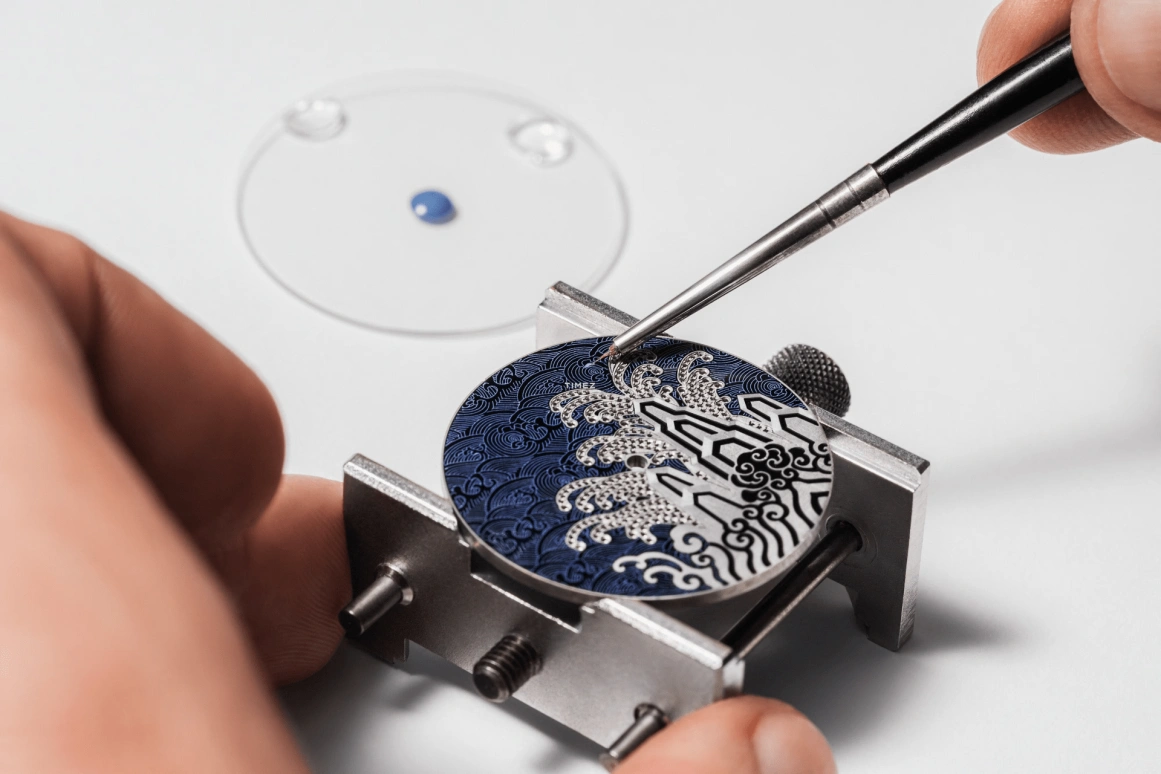 Vacheron Constantin,Métiers d'Art 38mm,38mm,White Gold,Blue,Silver,Automatic,40hours,In-house Caliber,2405A,2405A/000G-H021