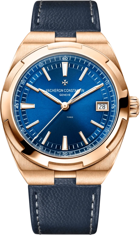 Vacheron Constantin,Overseas 41mm,41mm,Pink Gold,Blue,Automatic,Day,60hours,4520V,4520V/210R-B705
