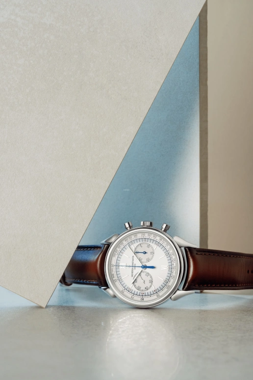 Vacheron Constantin,Historiques 38.50mm,38.50mm,Stainless Steel,Silver,Handwound,Chronograph,Column Wheel,5000H,5000H/000A-B582