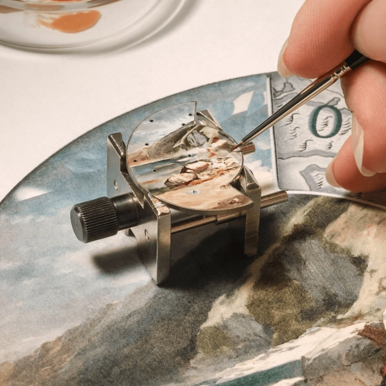 Vacheron Constantin,Artelier Cabinotiers Special Order 40mm,40mm,White Gold,Multi-Color,Silver,Automatic,40hours,In-house Caliber,2010C,2010C/000G-307C