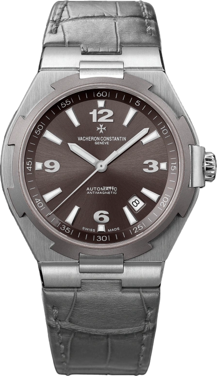 Vacheron Constantin,Overseas 42mm,42mm,Stainless Steel,Grey,Automatic,Day,Anti-magnetic,47040,47040/000W-9500