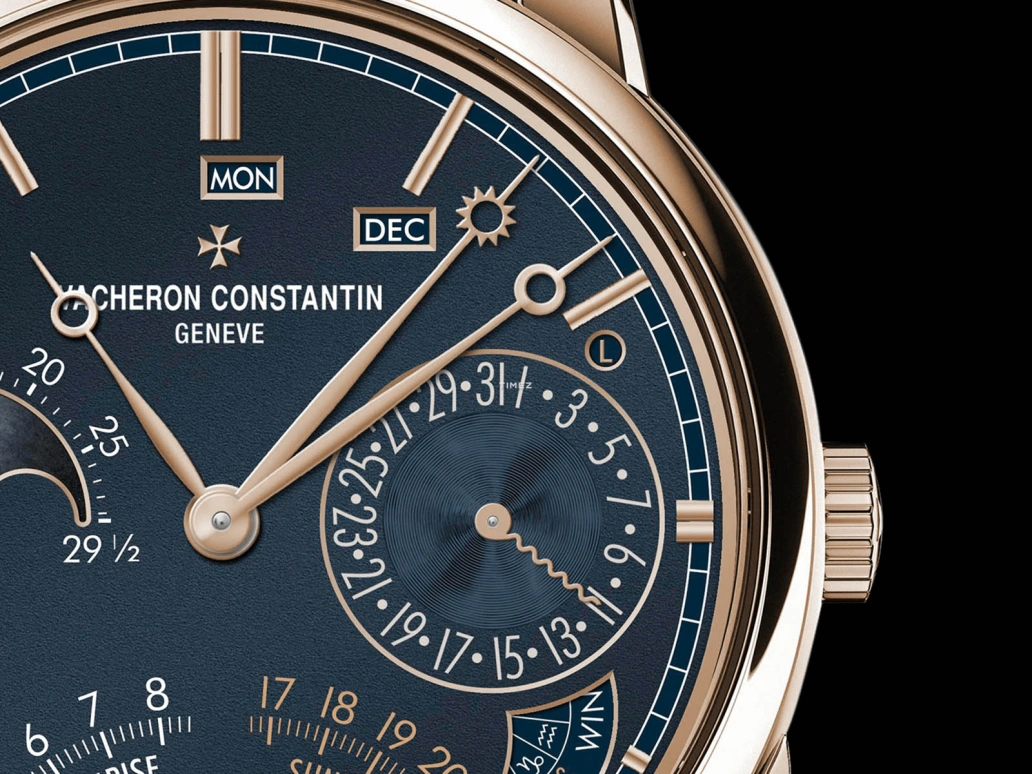 Vacheron Constantin,Artelier Cabinotiers Special Order 45mm,45mm,Pink Gold,Red Gold,Pink Red,Blue,Handwound,Moonphase,Perpetual Calendar,Annual Calendar,Month,60hours,In-house Caliber,6620C,6620C/000R-B656