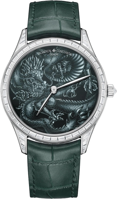 Vacheron Constantin,Artelier Cabinotiers Special Order 40mm,40mm,White Gold,Cyan,Automatic,31hours,In-house Caliber,2017C,2017C/000G-096C