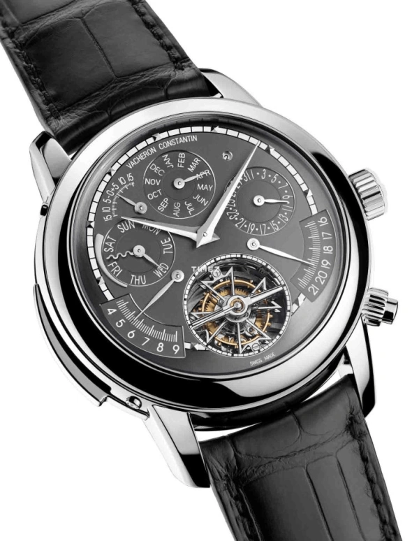 Vacheron Constantin,Artelier Cabinotiers Special Order 47mm,47mm,White Gold,Black,Handwound,Moonphase,Perpetual Calendar,Leap Year,Month,58hours,In-house Caliber,80174,80174/000G-9995