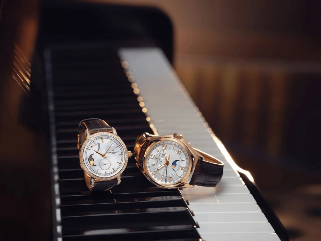 Vacheron Constantin,FiftySix 40mm,40mm,Pink Gold,Silver,Automatic,Moonphase,Month,Date,Day,40hours,In-house Caliber,4000E,4000E/000R-B438