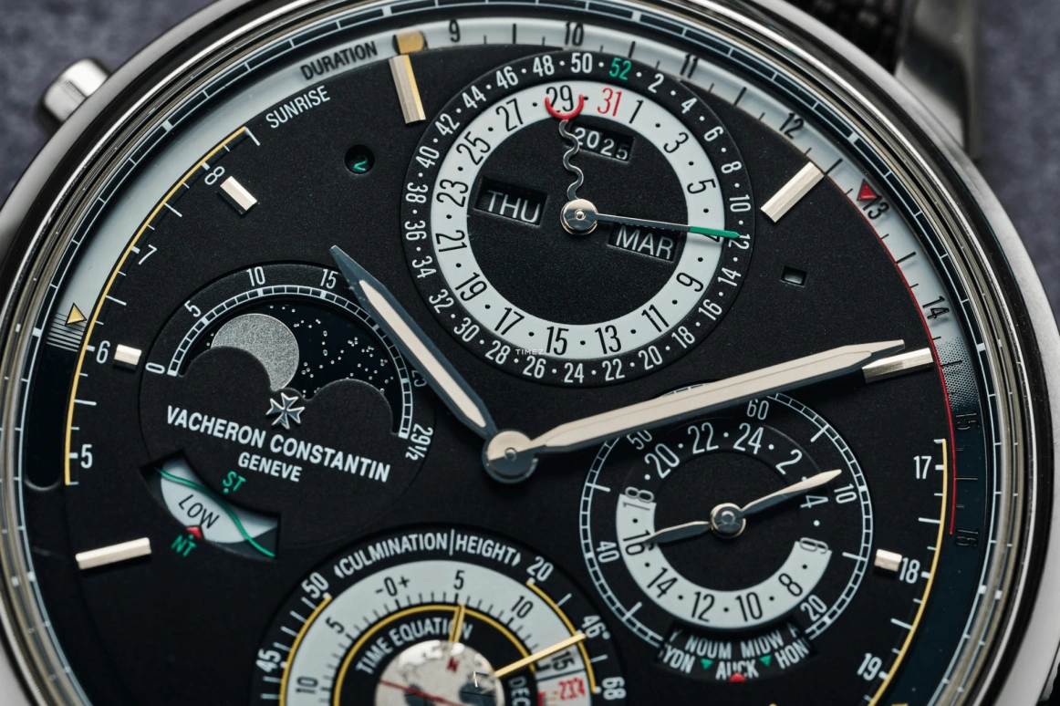 Vacheron Constantin,Artelier Cabinotiers Special Order 45mm,45mm,White Gold,Black,Grey,Handwound,Chronograph,Moonphase,Perpetual Calendar,Leap Year,72hours,In-house Caliber,9600C,9600C/000G-231C