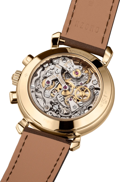 Vacheron Constantin,Historiques 38mm,38mm,Yellow Gold,White,Handwound,Chronograph,48hours,47111,47111/000J-7522