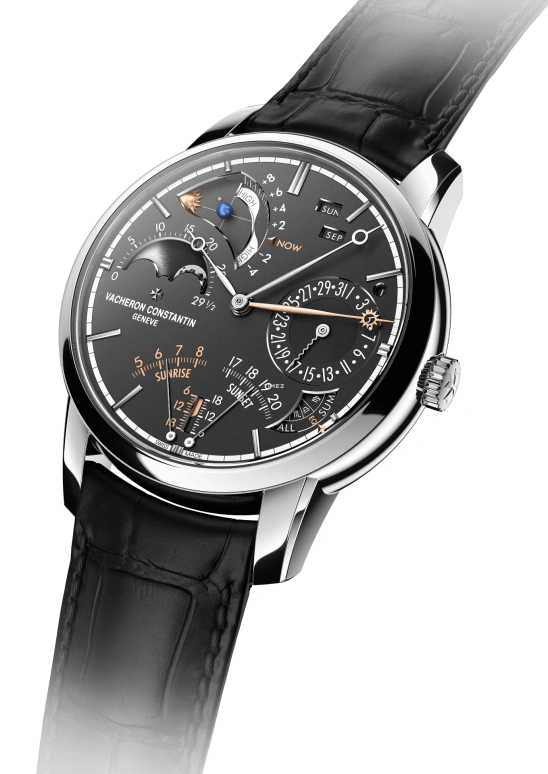 Vacheron Constantin,Artelier Cabinotiers Special Order 45mm,45mm,White Gold,Black,Handwound,Moonphase,Perpetual Calendar,Leap Year,Month,504hours,In-house Caliber,9720C,9720C/000G-B281