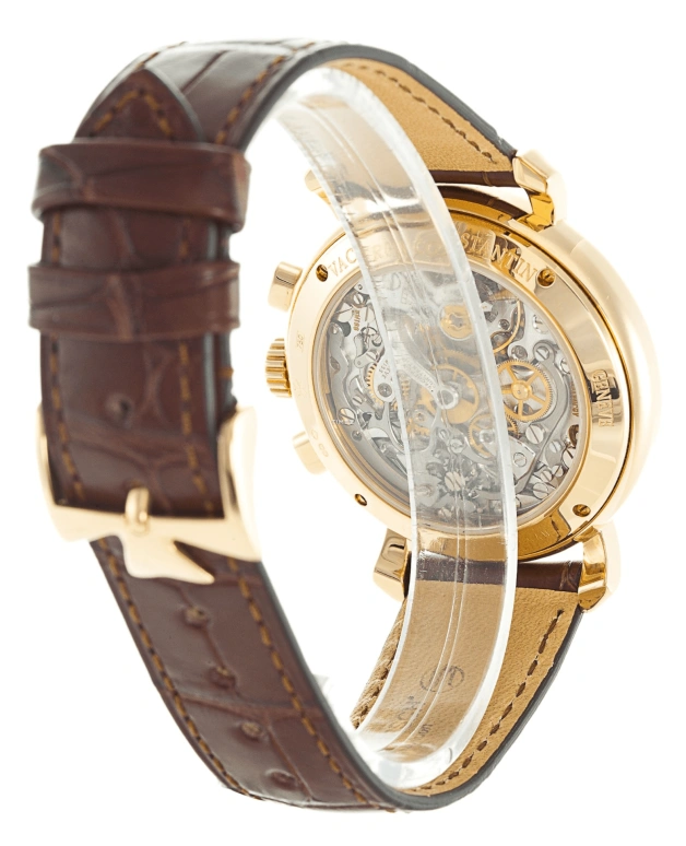 Vacheron Constantin,Historiques 38mm,38mm,Yellow Gold,White,Handwound,Chronograph,48hours,47111,47111/000J-7522