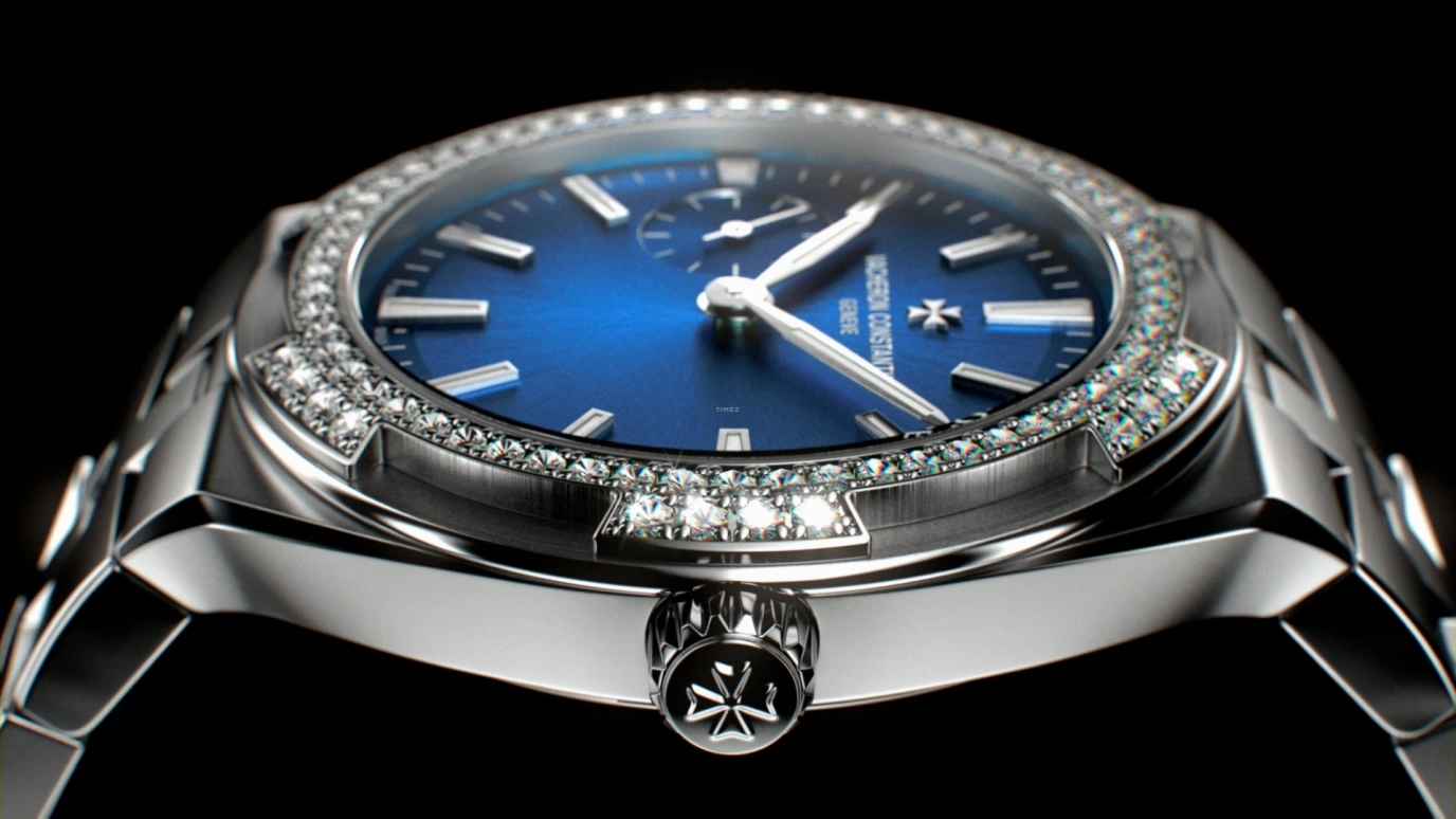 Vacheron Constantin,Overseas 37mm,37mm,Stainless Steel,Blue,Automatic,Anti-magnetic,60hours,2305V,2305V/100A-B170