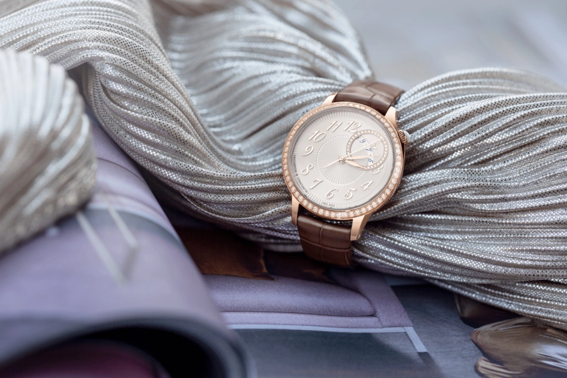 Vacheron Constantin,Égérie 35mm,35mm,Pink Gold,Silver,Automatic,Day,40hours,4605F,4605F/000R-B496