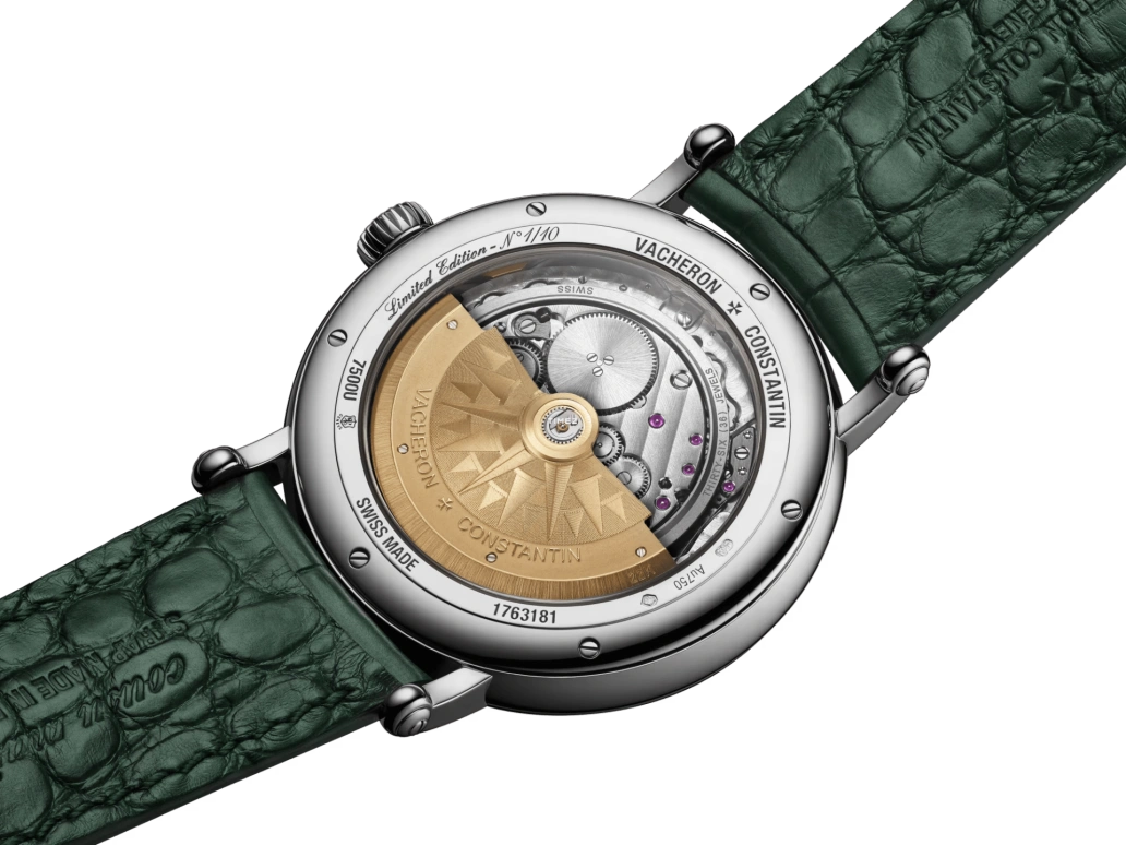 Vacheron Constantin,Métiers d'Art 41mm,41mm,White Gold,Green,Multi-Color,Automatic,40hours,In-house Caliber,7500U,7500U/000G-B993