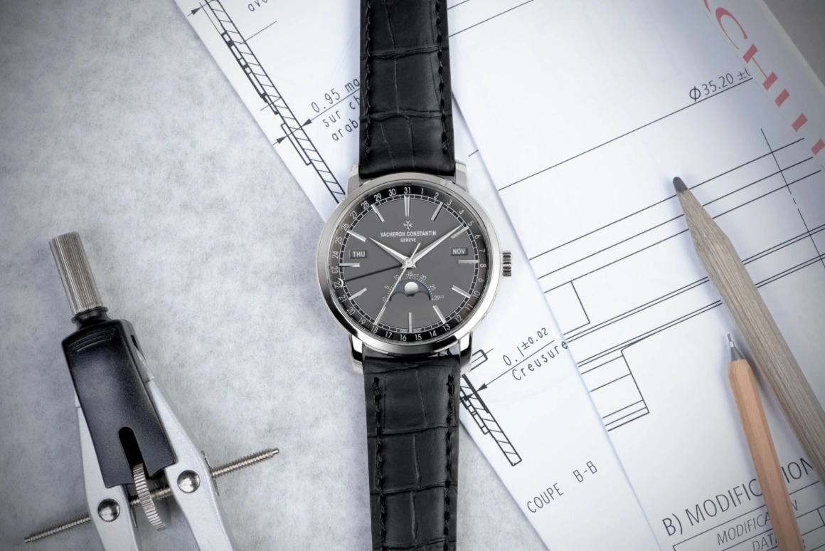 Vacheron Constantin,Traditionnelle 41mm,41mm,White Gold,Automatic,40hours,In-house Caliber,4010T,4010T/000G-B740