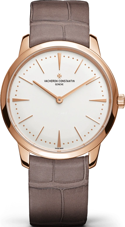 Vacheron Constantin,Patrimony 36mm,36mm,Pink Gold,Silver,Handwound,40hours,In-house Caliber,81530,81530/000R-9682
