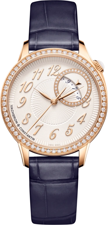 Vacheron Constantin,Égérie 35mm,35mm,Pink Gold,Silver,Automatic,Day,40hours,4605F,4605F/000R-B496