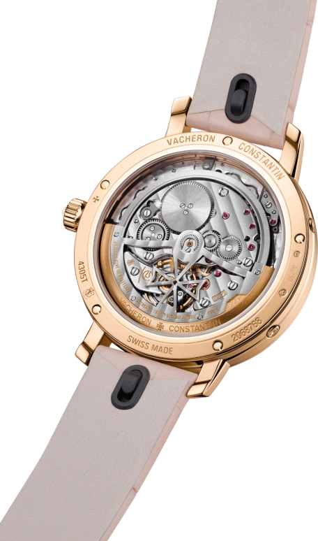 Vacheron Constantin,Traditionnelle 36.50mm,36.50mm,Pink Gold,White,Automatic,Day,Anti-magnetic,4305T,4305T/000R-B947
