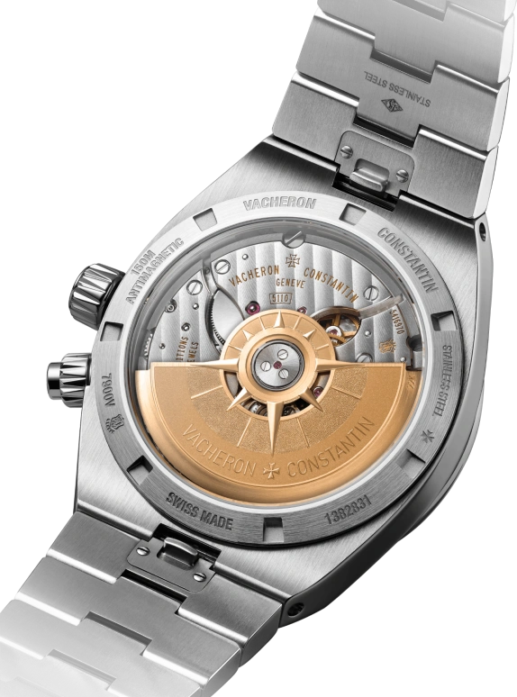 Vacheron Constantin,Overseas 41mm,41mm,Stainless Steel,Blue,Automatic,Day,Dule Time,Day / Night Indication,7900V,7900V/110A-B334