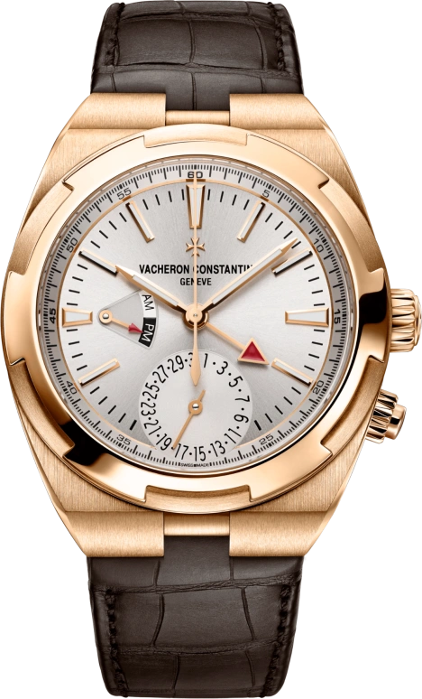 Vacheron Constantin,Overseas 41mm,41mm,Pink Gold,Silver,Automatic,Day,Dule Time,Day / Night Indication,7900V,7900V/000R-B336