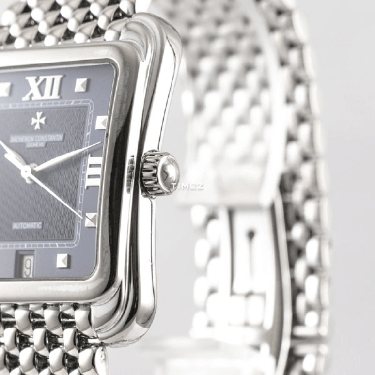 Vacheron Constantin,Historiques 31.50mm,31.50mm,White Gold,Blue,Automatic,Day,31hours,42100,42100/474G-8712