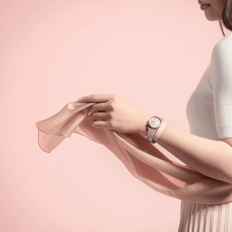 Vacheron Constantin,Égérie 30mm,30mm,Pink Gold,Red Gold,Pink Red,Pink,Quartz,74hours,In-house Caliber,1205F,1205F/000R-B984