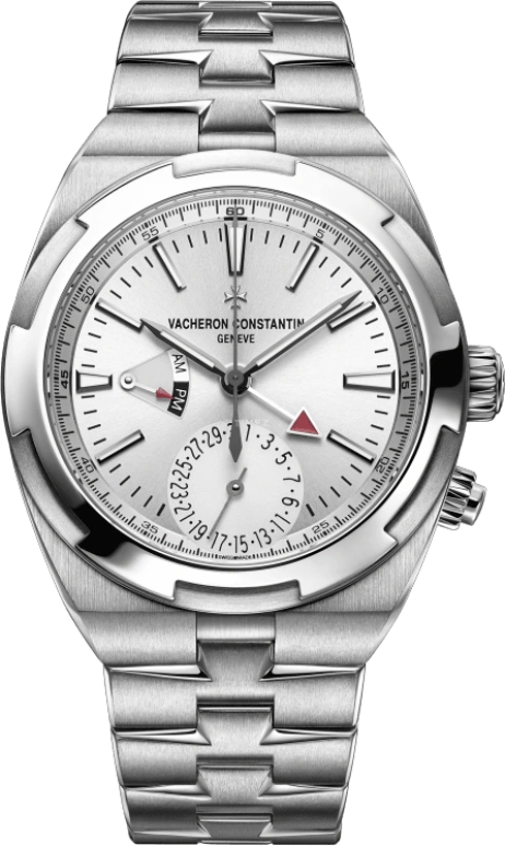 Vacheron Constantin,Overseas 41mm,41mm,Stainless Steel,Silver,Automatic,Day,Dule Time,Day / Night Indication,7900V,7900V/110A-B333