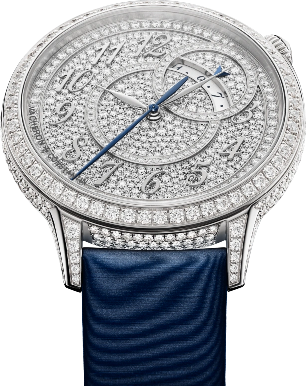 Vacheron Constantin,Égérie 35mm,35mm,White Gold,Automatic,40hours,In-house Caliber,4606F,4606F/000G-B649